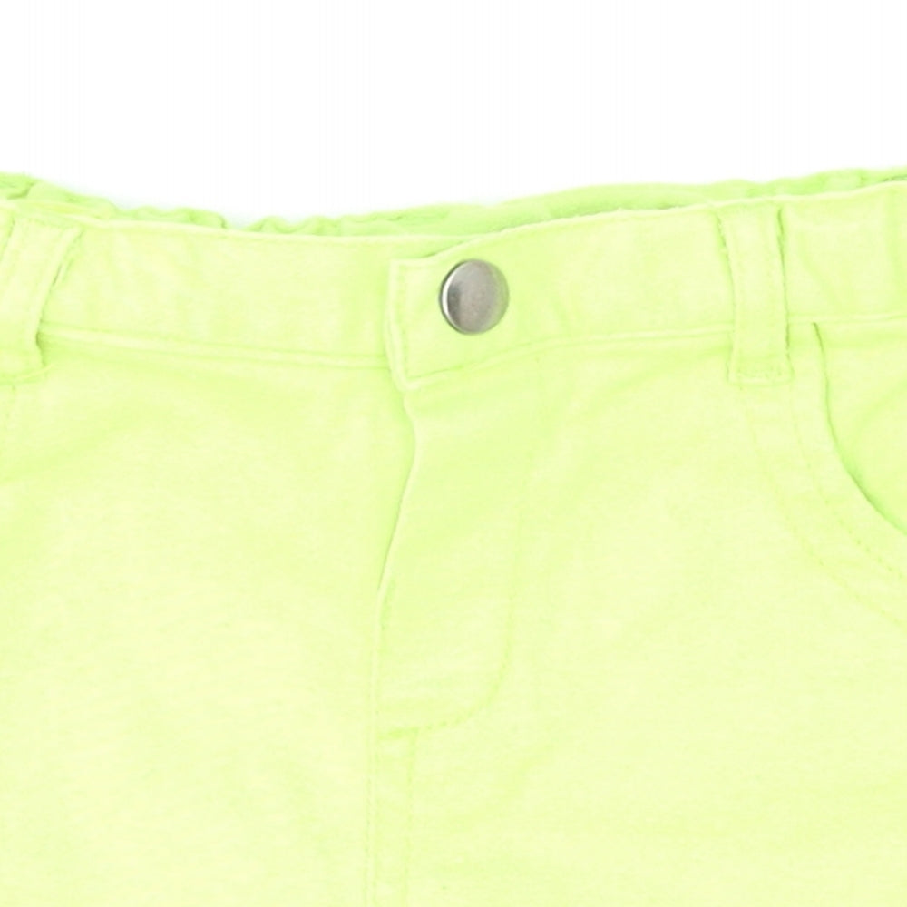 TISSAIA Baby Green  Denim Cropped Jeans Size 18-24 Months