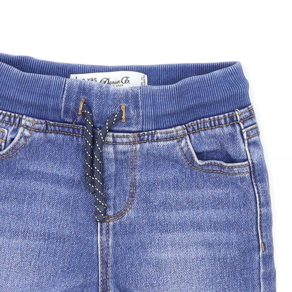 Denim Co Baby Blue  Denim Cropped Jeans Size 18-24 Months