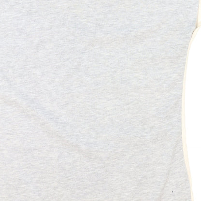 Womens UK Size L Yessica Grey Basic T-Shirt