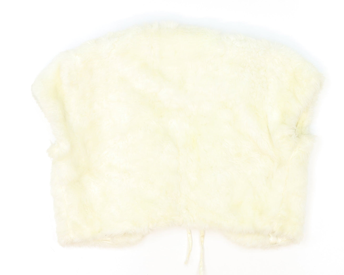 Kylie Girls Ivory   Gilet Jacket Size 11 Years