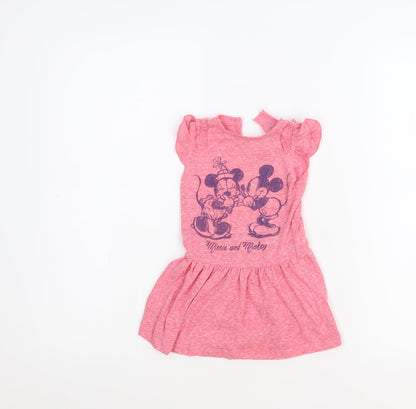 Young Dimention Girls Pink   T-Shirt Dress