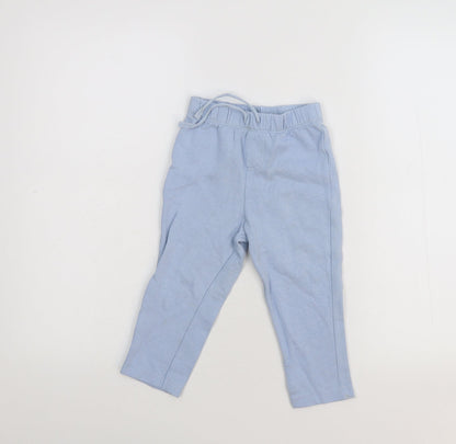 Lupilu Girls Blue  Corduroy Sweatpants Trousers