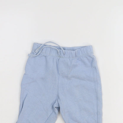 Lupilu Girls Blue  Corduroy Sweatpants Trousers