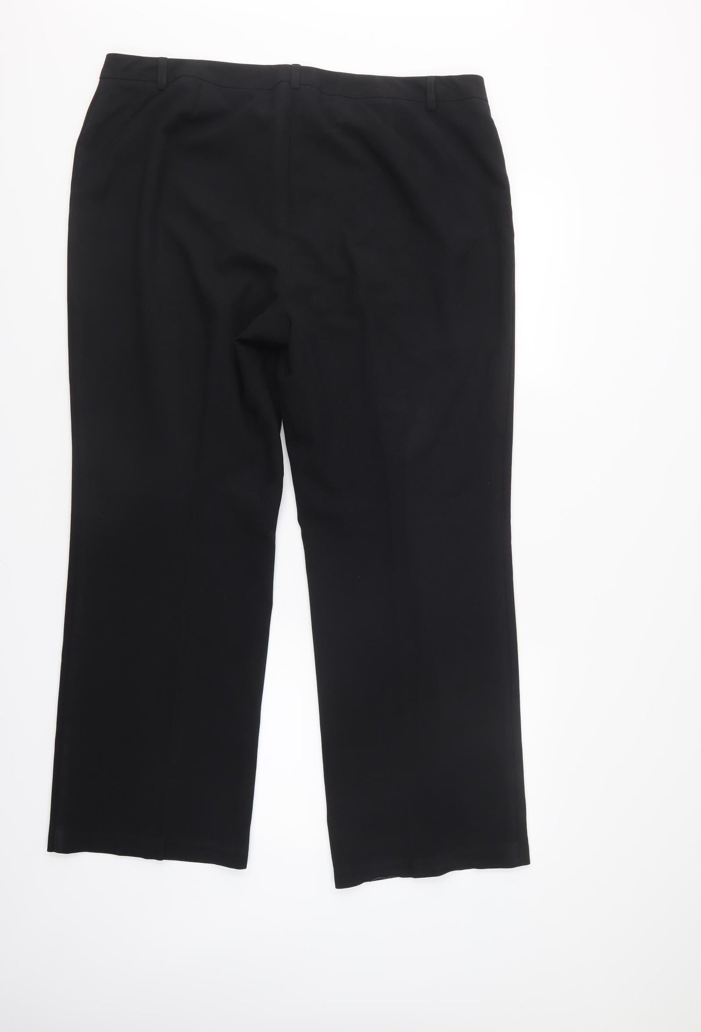 m&s Womens Black   Trousers  Size 36 in L29 in