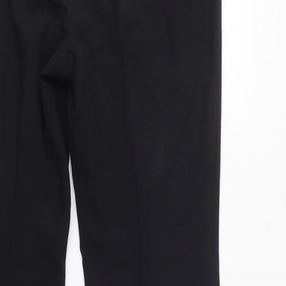 m&s Womens Black   Trousers  Size 36 in L29 in