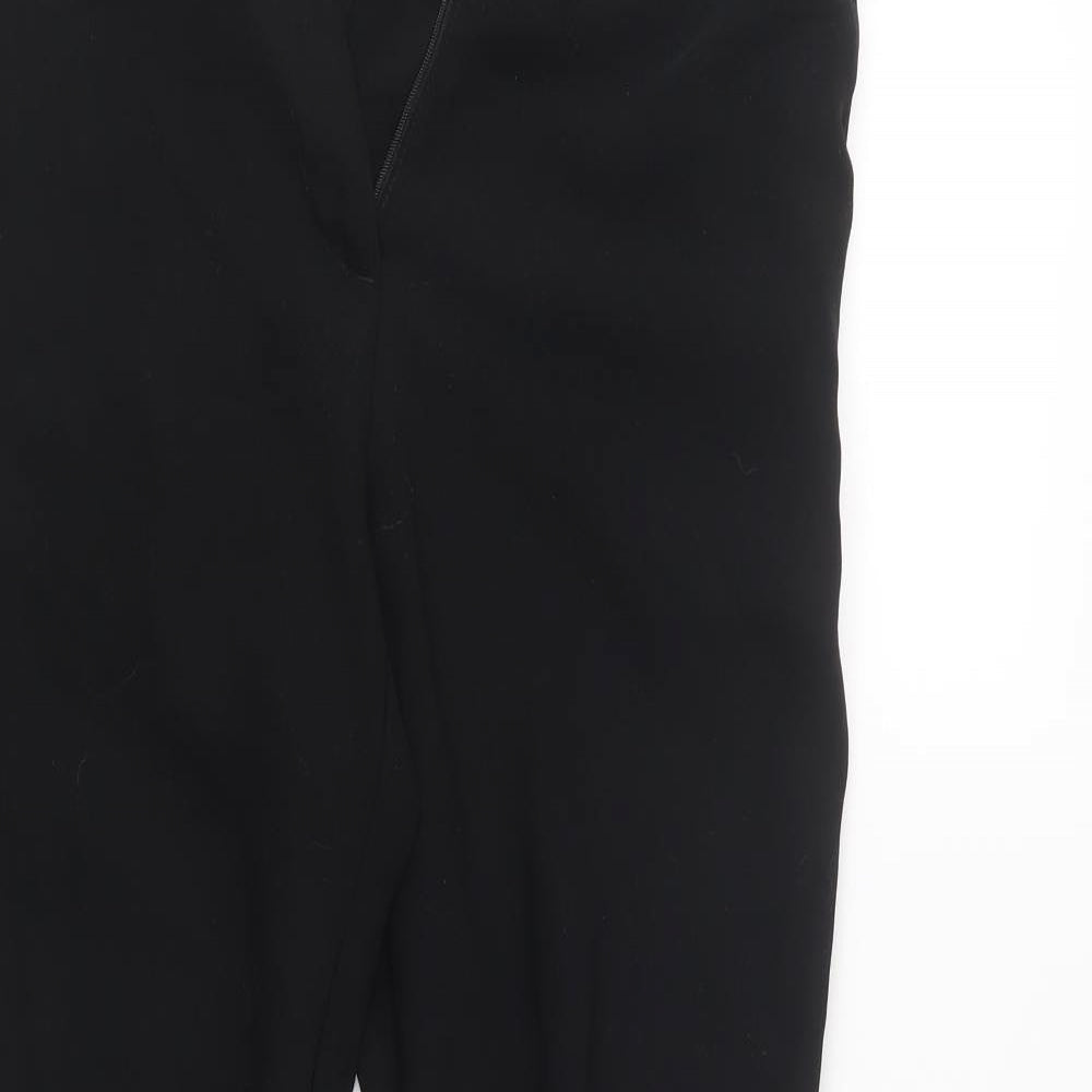 Womens UK Size 10 H&M Regular Fit  Black Trousers