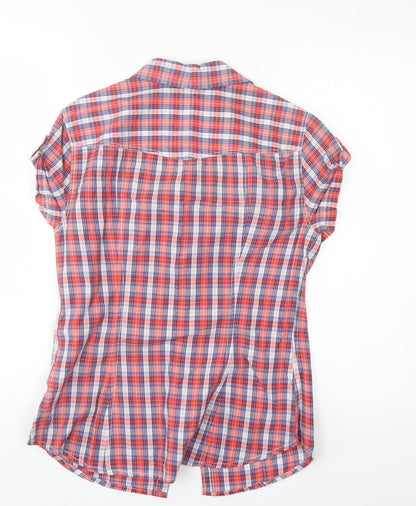 Womens UK Size 8 LOGG Multicoloured Basic Button-Up
