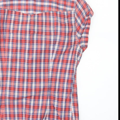 Womens UK Size 8 LOGG Multicoloured Basic Button-Up
