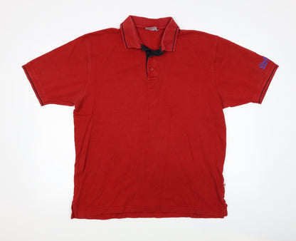 HAKRO Mens Red    Polo Size L