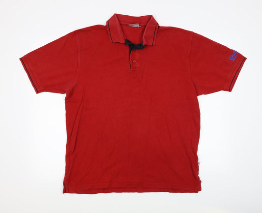 HAKRO Mens Red    Polo Size L