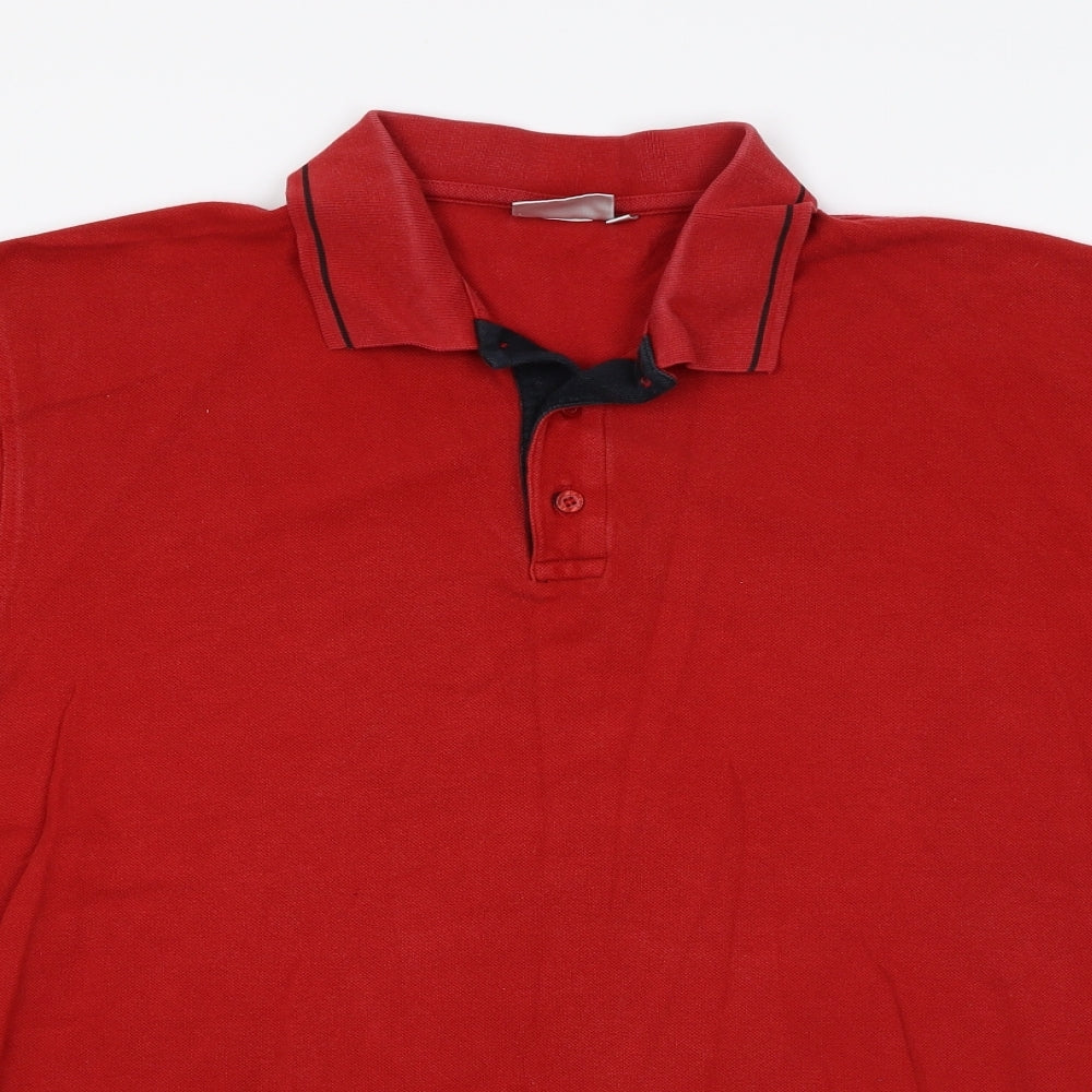 HAKRO Mens Red    Polo Size L
