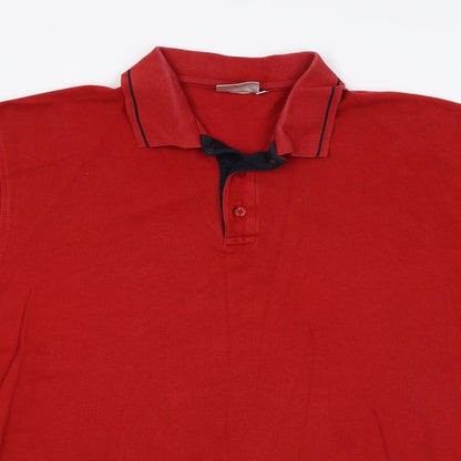 HAKRO Mens Red    Polo Size L