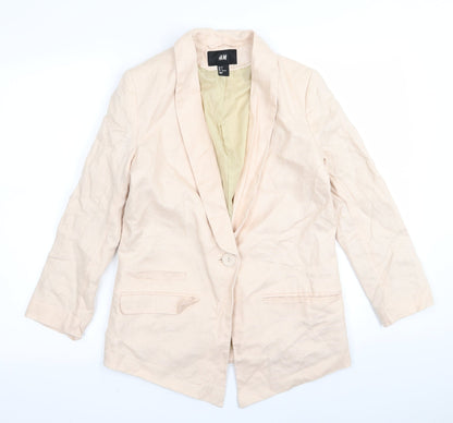 H&M Womens Pink   Jacket  Size 8
