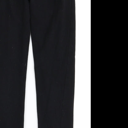 Primark Girls Black   Jogger Trousers Size 9 Years