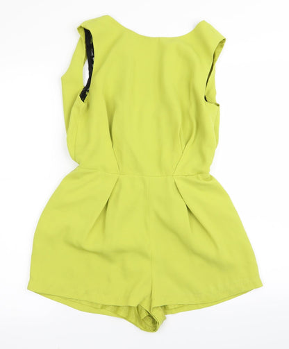 Topshop Womens Green   Bodysuit One-Piece Size 8