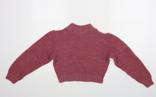 PRETTYLITTLETHING Womens Purple   Pullover Jumper Size 10