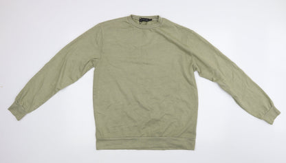 PRETTYLITTLETHING Womens Green   Pullover Jumper Size M