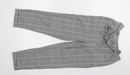 Womens UK Size 6 Stylewise Regular Fit Dress Pants Grey Trousers