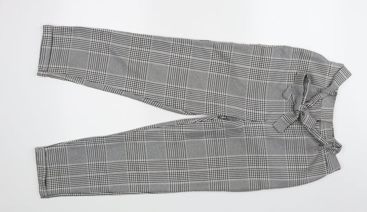 Womens UK Size 6 Stylewise Regular Fit Dress Pants Grey Trousers