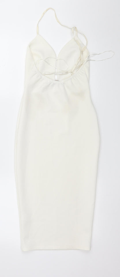 Edge Womens White   Pencil Dress  Size 6