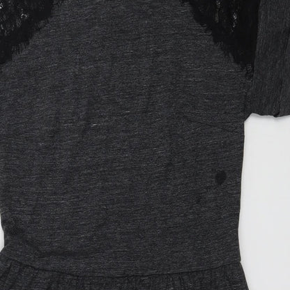 Top Shop Womens Black   A-Line  Size 6