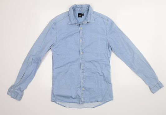 ASOS Mens Blue    Button-Up Size M
