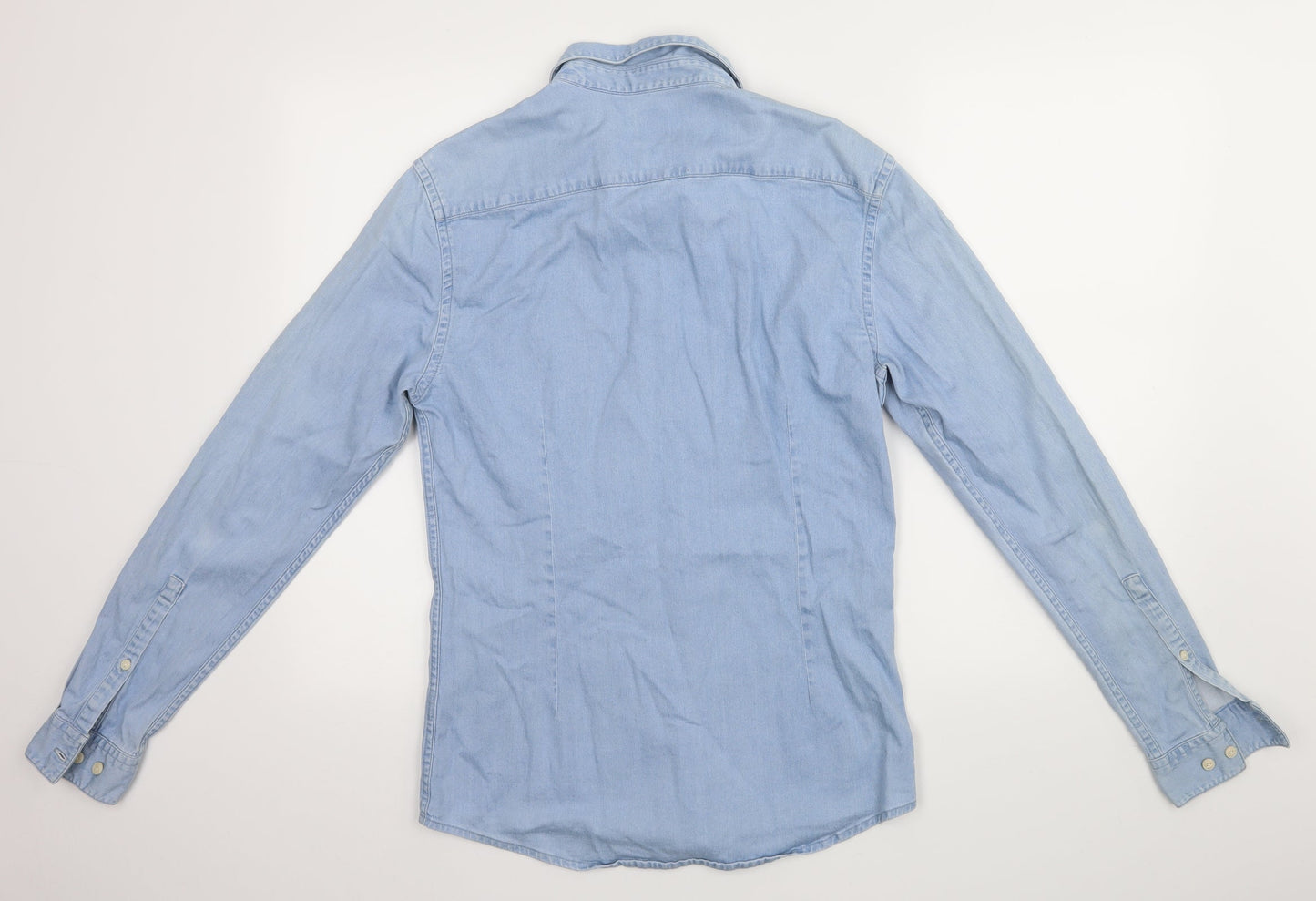 ASOS Mens Blue    Button-Up Size M