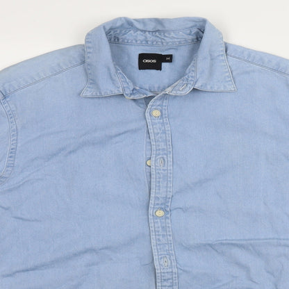 ASOS Mens Blue    Button-Up Size M