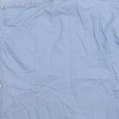 ASOS Mens Blue    Button-Up Size M