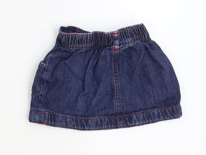 NEXT Girls Blue  Denim Tutu Skirt Size 6-9 Months