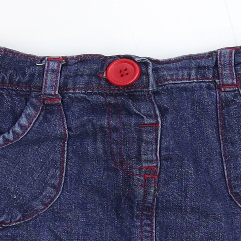 NEXT Girls Blue  Denim Tutu Skirt Size 6-9 Months