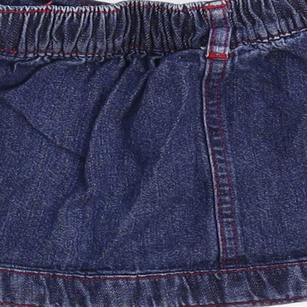 NEXT Girls Blue  Denim Tutu Skirt Size 6-9 Months