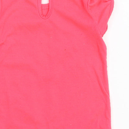 Disney Girls Pink   Basic T-Shirt Size 12-18 Months  - Mini Mouse
