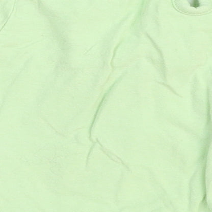 F&F Girls Green   Basic T-Shirt Size 6-9 Months