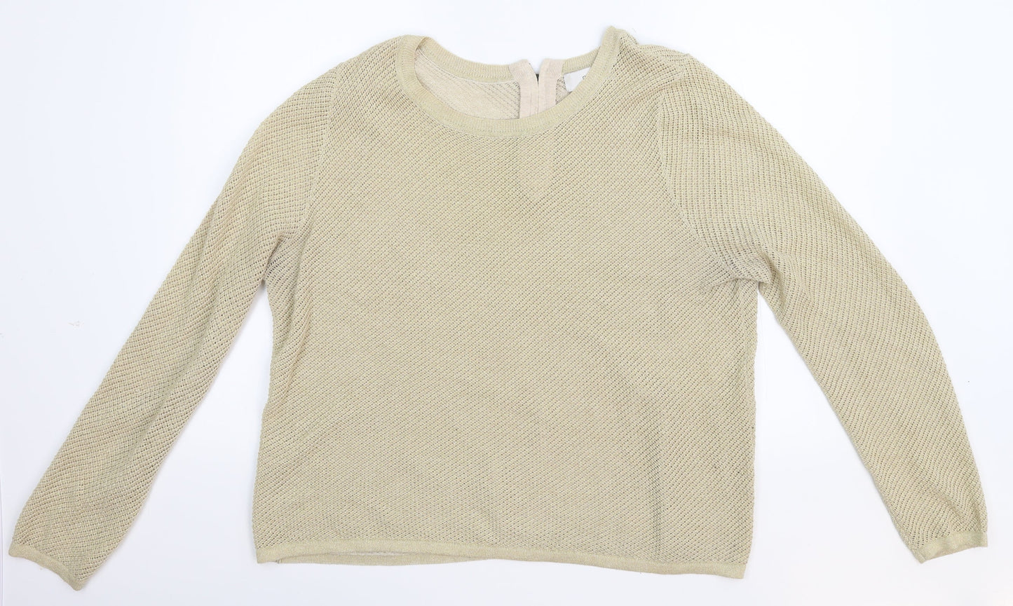 NEXT Womens Beige   Pullover Jumper Size 16