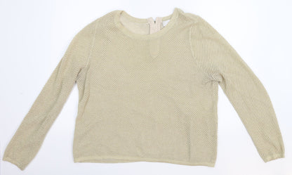 NEXT Womens Beige   Pullover Jumper Size 16