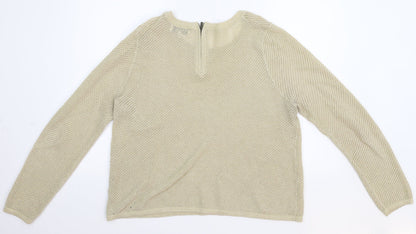 NEXT Womens Beige   Pullover Jumper Size 16