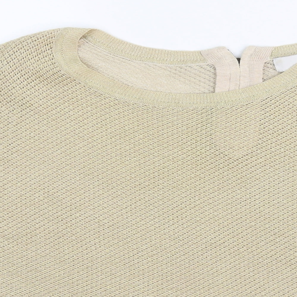 NEXT Womens Beige   Pullover Jumper Size 16