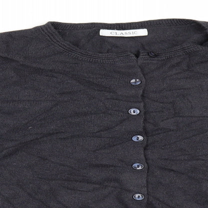 Marks and Spencer Womens Grey   Cape Jumper Size 12