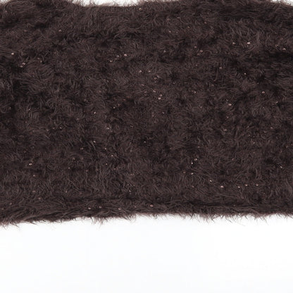 Zara Girls Brown   Cardigan Jumper Size 13-14 Years