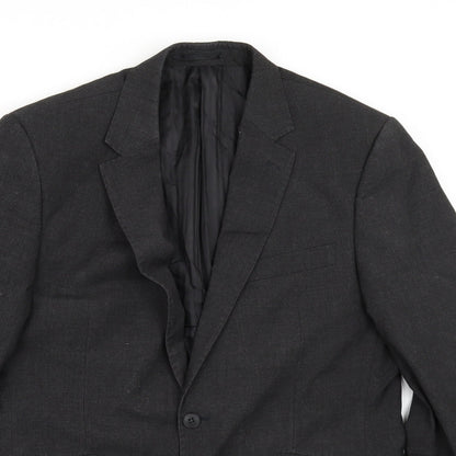 Everyone Mens Grey   Jacket Suit Jacket Size 40