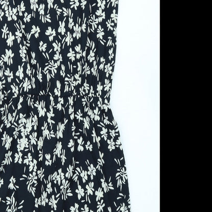 Atmosphere Womens Blue Floral  Playsuit One-Piece Size 8