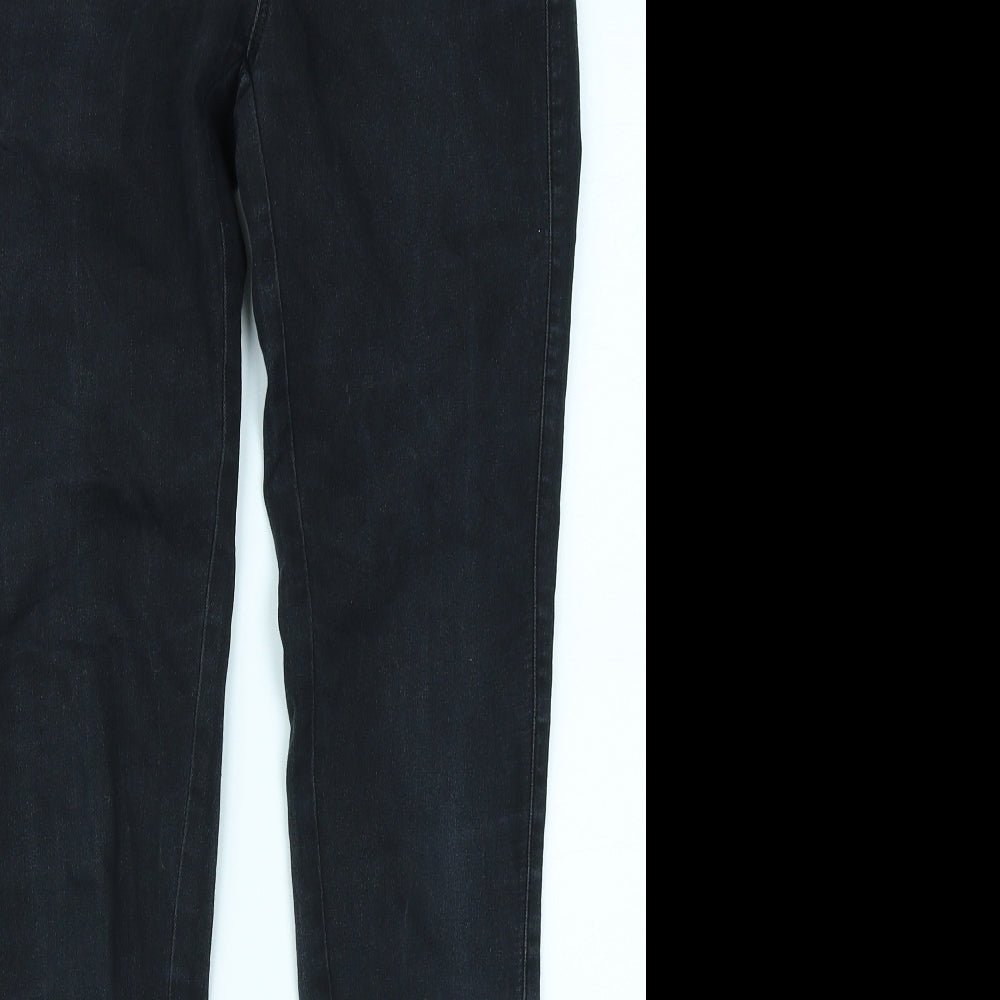 Denim Co Womens Black  Denim Jegging Jeans Size 6 L28 in