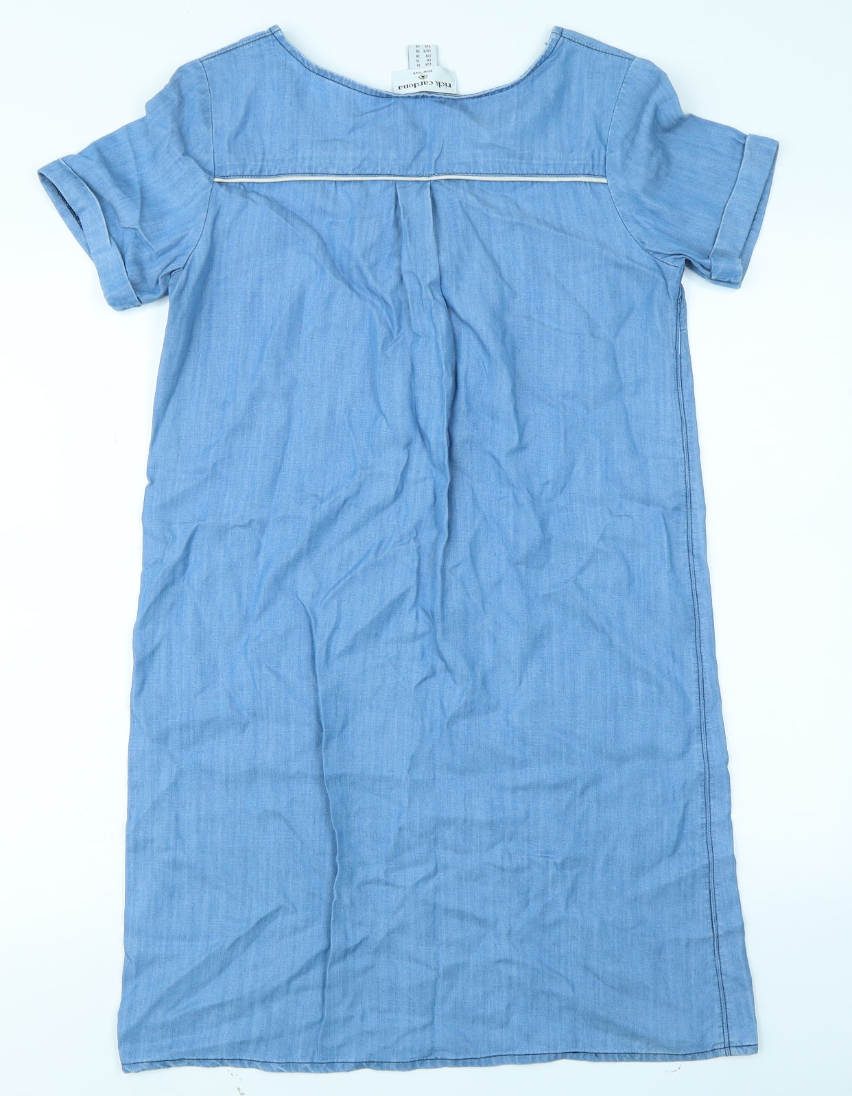 Rick Cardona Womens Blue  Denim A-Line  Size 10