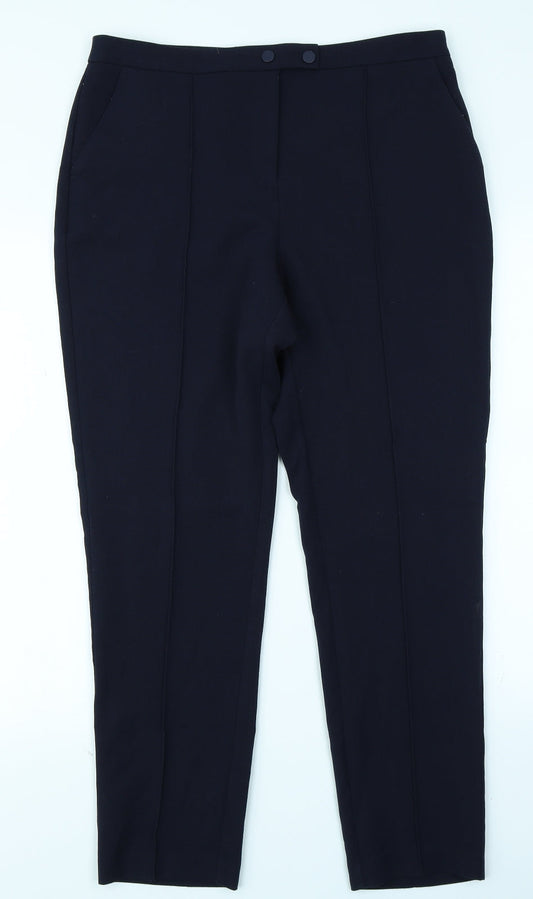 F&F Womens Blue   Trousers  Size 12 L26 in