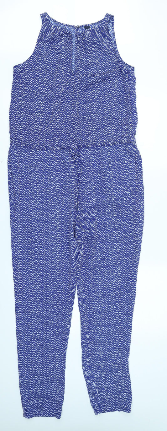 Gap Womens Blue Polka Dot  Playsuit One-Piece Size XS L26 in