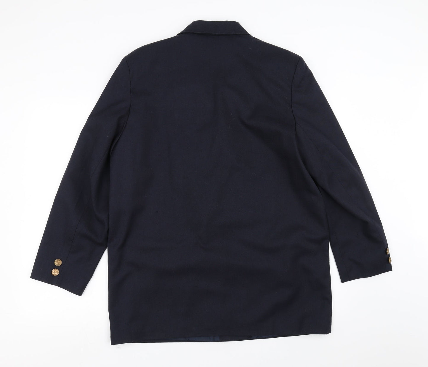 Classic Woman Womens Blue   Jacket Suit Jacket Size 16