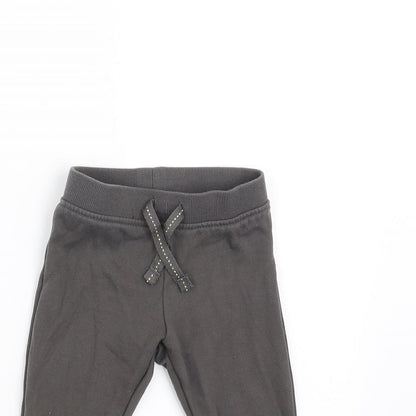 Primark Girls Grey   Jogger Trousers Size 6-9 Months