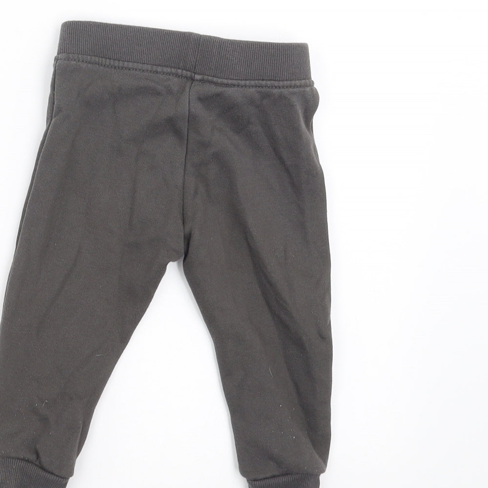 Primark Girls Grey   Jogger Trousers Size 6-9 Months