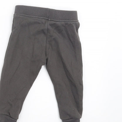Primark Girls Grey   Jogger Trousers Size 6-9 Months